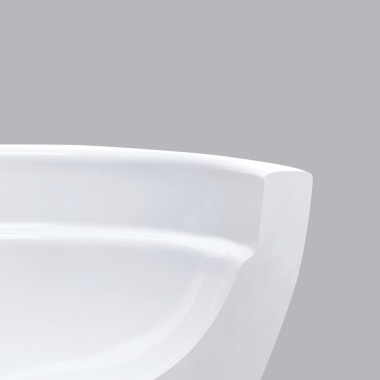 Rimfree WC without rim